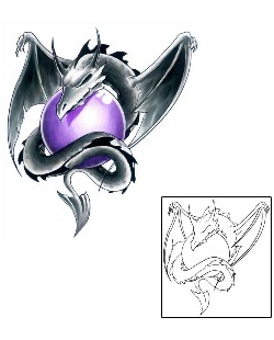 Dragon Tattoo Mythology tattoo | GJF-00603
