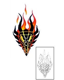 Dragon Tattoo Miscellaneous tattoo | GJF-00605