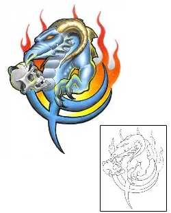 Dragon Tattoo Miscellaneous tattoo | GJF-00606