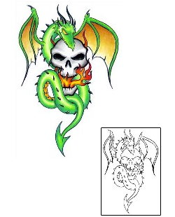 Dragon Tattoo Mythology tattoo | GJF-00620
