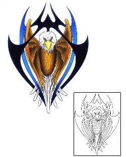 Eagle Tattoo Animal tattoo | GJF-00635