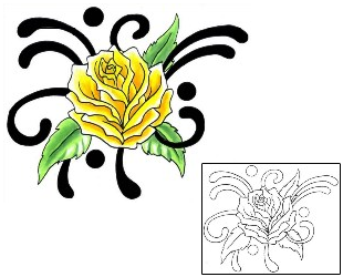 Picture of Plant Life tattoo | GJF-00681