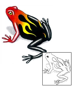 Frog Tattoo Miscellaneous tattoo | GJF-00695