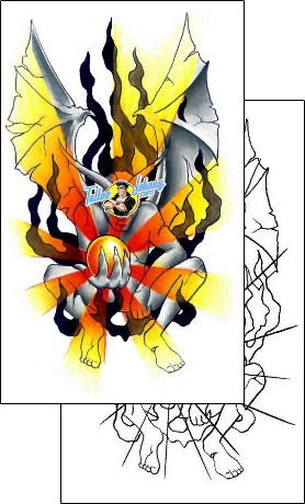 Devil - Demon Tattoo horror-evil-tattoos-gentleman-jim-gjf-00697