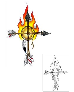 Arrow Tattoo Religious & Spiritual tattoo | GJF-00732