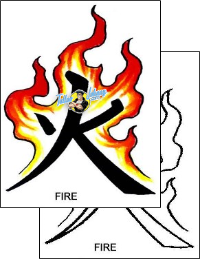 Fire – Flames Tattoo miscellaneous-fire-tattoos-gentleman-jim-gjf-00749