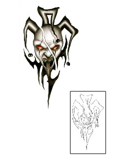Joker - Jester Tattoo Mythology tattoo | GJF-00770