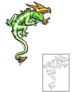 Lizard Tattoo Tattoo Styles tattoo | GJF-00783