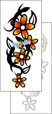Flower Tattoo lizard-tattoos-gentleman-jim-gjf-00784