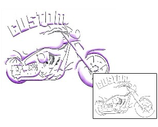 Biker Tattoo GJF-00798