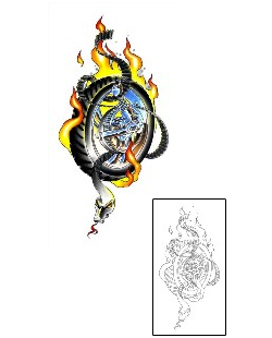Fire – Flames Tattoo Miscellaneous tattoo | GJF-00800