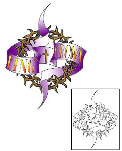 Crown of Thorns Tattoo King's Crown Tattoo