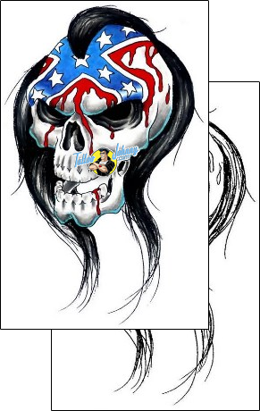 Skull Tattoo horror-skull-tattoos-gentleman-jim-gjf-00830