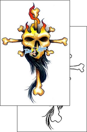 Skull Tattoo horror-skull-tattoos-gentleman-jim-gjf-00834