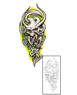 Specific Body Parts Tattoo Horror tattoo | GJF-00837