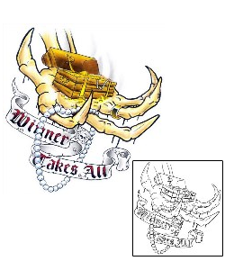 Pirate Tattoo Miscellaneous tattoo | GJF-00857