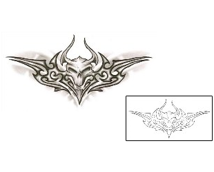 Devil - Demon Tattoo Specific Body Parts tattoo | GJF-00861