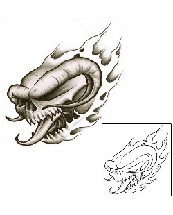 Devil - Demon Tattoo Miscellaneous tattoo | GJF-00865