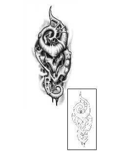Devil - Demon Tattoo Horror tattoo | GJF-00875