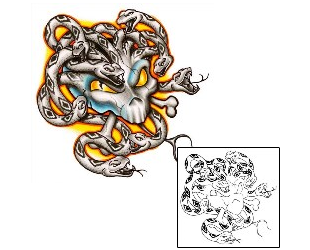Medusa Tattoo Horror tattoo | GJF-00876