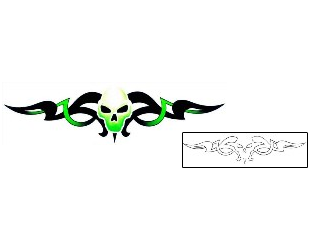 Picture of Specific Body Parts tattoo | GJF-00882