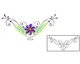 Lower Back Tattoo Specific Body Parts tattoo | GJF-00944