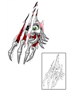 Skull Tattoo Horror tattoo | GJF-00959