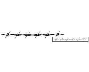 Barbed Wire Tattoo Tattoo Styles tattoo | GJF-00980