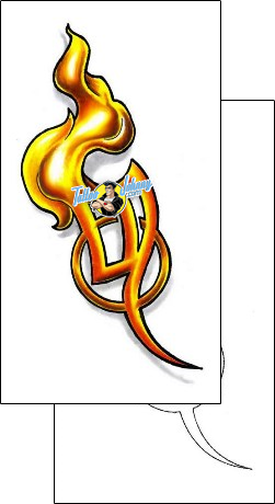 Fire – Flames Tattoo miscellaneous-fire-tattoos-gentleman-jim-gjf-01059