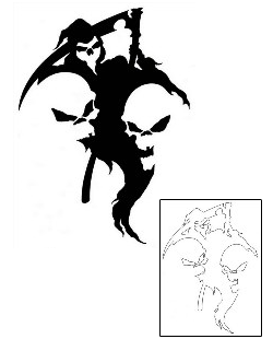 Reaper Tattoo Horror tattoo | GJF-01080