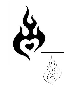 Heart Tattoo Tattoo Styles tattoo | GJF-01083