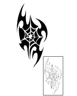 Spider Web Tattoo Tattoo Styles tattoo | GJF-01223