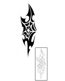 Spider Web Tattoo Tattoo Styles tattoo | GJF-01224