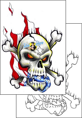 Skull Tattoo horror-skull-tattoos-gentleman-jim-gjf-01243
