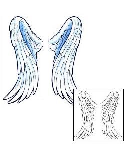 Angel Tattoo Religious & Spiritual tattoo | GJF-01266