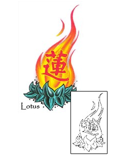 Fire – Flames Tattoo Miscellaneous tattoo | GJF-01346