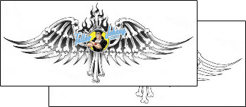 Wings Tattoo bone-tattoos-gentleman-jim-gjf-01369