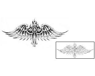 Cross Tattoo Specific Body Parts tattoo | GJF-01369