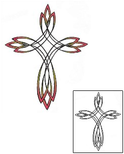 Pinstripe Tattoo Religious & Spiritual tattoo | GJF-01380