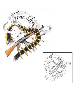 Banner Tattoo Miscellaneous tattoo | GJF-01392