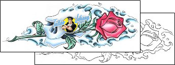 Skull Tattoo flower-tattoos-gentleman-jim-gjf-01407