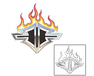 Fire – Flames Tattoo Miscellaneous tattoo | GJF-01436