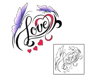 Love Tattoo For Women tattoo | GJF-01454