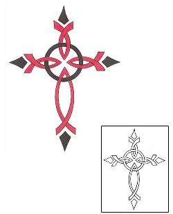 Cross Tattoo Religious & Spiritual tattoo | GJF-01469