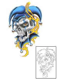 Joker - Jester Tattoo Mythology tattoo | GJF-01476