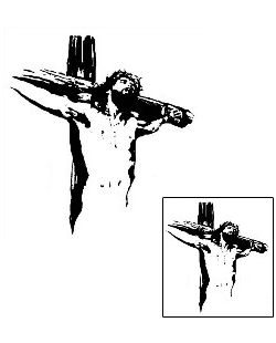Jesus Tattoo Religious & Spiritual tattoo | GJF-01511