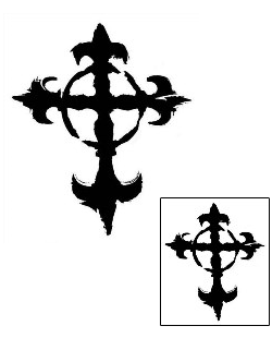 Black Ink Tattoo Religious & Spiritual tattoo | GJF-01521