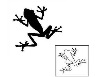 Frog Tattoo Reptiles & Amphibians tattoo | GJF-01564