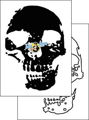 Skull Tattoo horror-skull-tattoos-gentleman-jim-gjf-01570