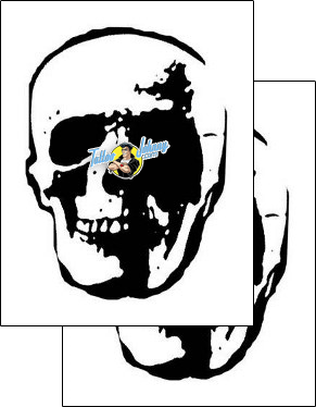 Skull Tattoo horror-skull-tattoos-gentleman-jim-gjf-01573